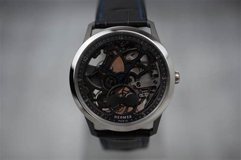 hermes skeleton watch replica